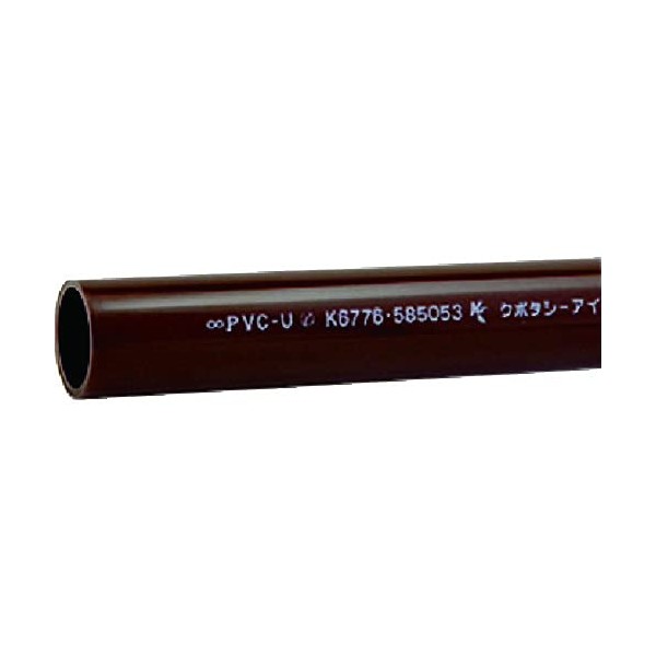 Kubotake Mix HT-VP Heat Resistant PVC Pipe 5.3 x 1.6 ft (16 x 0.5 m)