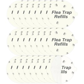 Dichroma 20 Pack Flea Trap Refill Discs Replacement Glue Boards 7.1 Sticky Pads Fits New