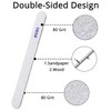 80/80 Grit Coarse Nail Files Set, 12Pcs Professional Double-Sided Washable