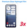 MEZON [3 Pack] Nothing Phone (3a) Premium Hydrogel Clear Edge-to-Edge