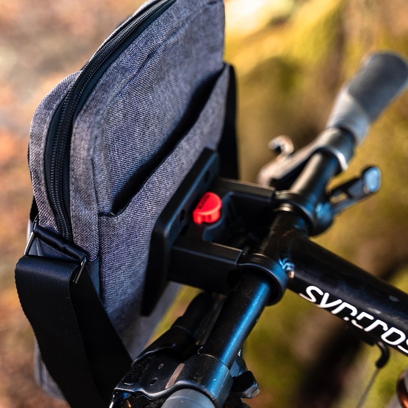 fixbag FB1_47164 Shoulder Bag with Adapter Plate for All Klickfix