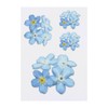 4 x 'Forget Me Not' Temporary Tattoos - Water Resistant,