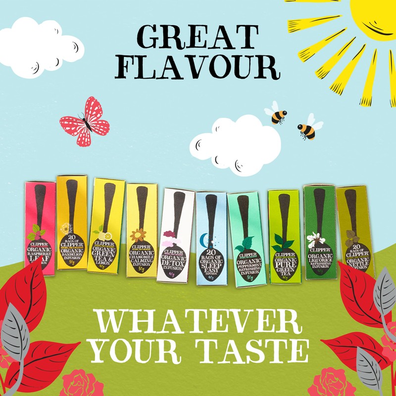 Clipper Fairtrade Organic English Breakfast Tea Bags | Black Tea