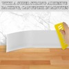 POPAKAN Flexible Baseboard Molding Trim 4" x 40 ft, Self-Adhesive