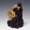 風水山水龍 金龍下山（小）13cm 置物