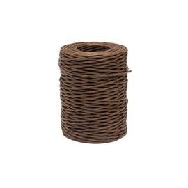 656 Feet Floral Wire,2mm Floral Bind Wire Wrap Twine,Paper Covered Wire Rustic Vine Wire for Floral Arrangements, Flower Crowns, Grapevine Wreath Making, Wedding Decorating, DIY Projects (Khaki)