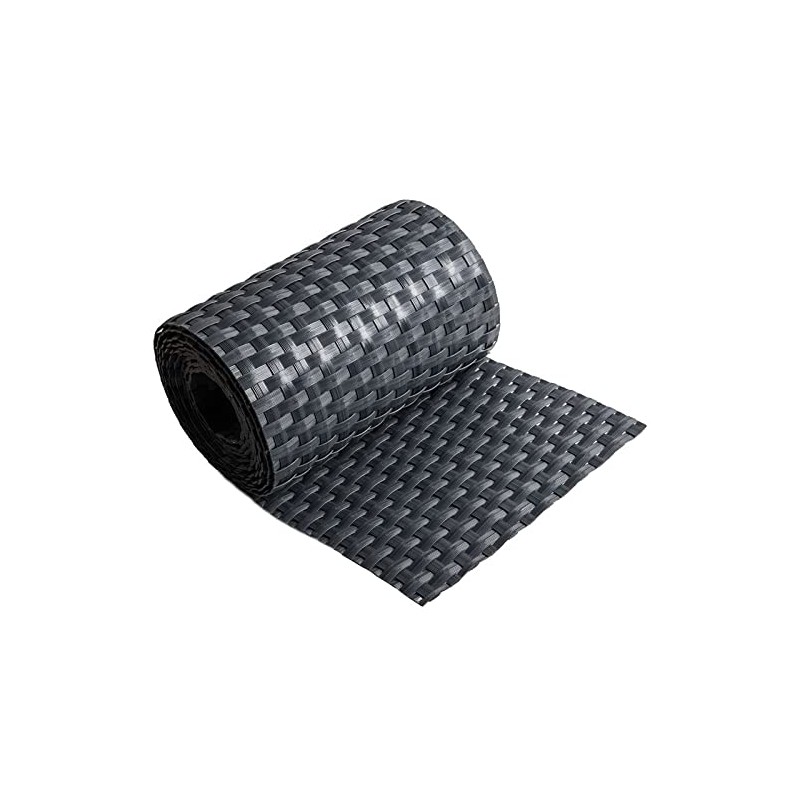 1 x Poly Rattan Privacy Screen Strips for Double Rod