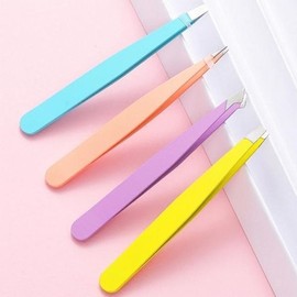 Eyebrow tweezers set - Purple 055050DC / 눈썹 족집게 세트 - 퍼플 055050DC