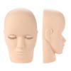 Lash Mannequin Head, Practice Training Head for Make Up and
