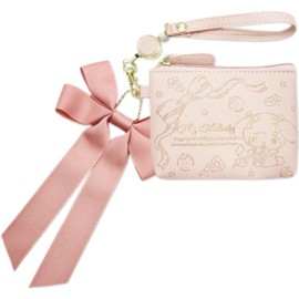 Hatayama Shoji Sanrio Reel Pass Pouch, Girly My Melody, Approx. H 3.3 x W 5.1 x D 0.8 inches (8.5 x 13 x 2 cm) 3420202869