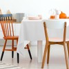 6 Pack Disposable Table Cloth White Plastic Tablecloth 54 X