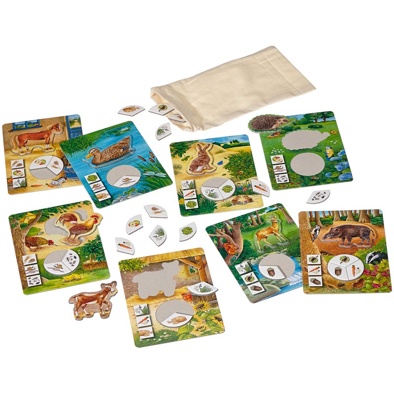 Ravensburger 25035 6 "Feeding Animals" Game