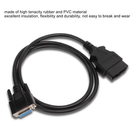 Akozon Auto OBD2 Diagnosekabel, OBD2 Verlängerung OBD2 Adapterstecker Diagnosekabel OBDII Test Diagnostic Connector Adapter OBDII Diagnose Adapter Stecker für Launch CRP123 CRP129 Creader VII+ VIII
