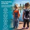Piggyback Rider Kids Hydration Backpack - Kid’s Safety Harness &