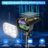 NYMPHY Solar Lights Outdoor Waterproof IP68, 56 LED 3 Lighting