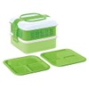 Sako Plastic Rio Pack Bento Lunch Box, Family Size