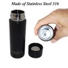 Thermos Flask Small Dopper Stainless Steel 150 ml Mini Size