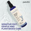 PURA D'OR Organic Shoe & Foot Odor Eliminator Spray (8oz)