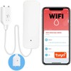 Sone Smart One Wasseralarmsensor mit WiFi, Batteriebetrieb, Smart Life/Tuya App