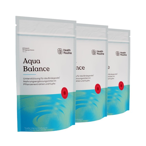 HealthRoutine Health Routine Aqua Balance 180 Kapseln Nahrungserg?nzungsmittel mit OPC