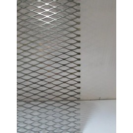 MCNICHOLS ==1/2"--#16. 304 STAINLESS STEEL FLATTENED EXPANDED METAL-- 12" x 12"==