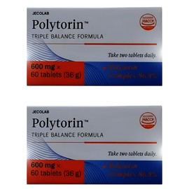ZecoLab Polytorin 60 tablets 2 boxes Triple Balance Formula Bergamot Berberine 541692 / 제코랩 폴리토린 Polytorin 60정 2박스 트리플 밸런스 포뮬러 베르가못 베르베린 541692