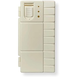 Heritage Arts AP049 Small Rectangular Palette SM; Tool Palette for Watercolor, Gouache, Acrylic and Oil Paint Pigments; White Durable Polypropylene Plastic; Thumb-Hole for One Hand Operation