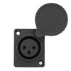 AMONIDA 5 Pieces High Quality ABS Shell XLR Male with