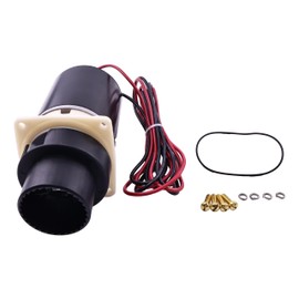 YUXSOUQ Motor Pump Quiet Flush Macerator Pump Motor 37072-0092 Compatible with Jabsco 37045, 37245 12V Compatible with Marine Designer Series Replacement