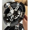 Dr.Acces Golf Cart 10" Wheel Covers Hub Caps W/Chrome Spokes