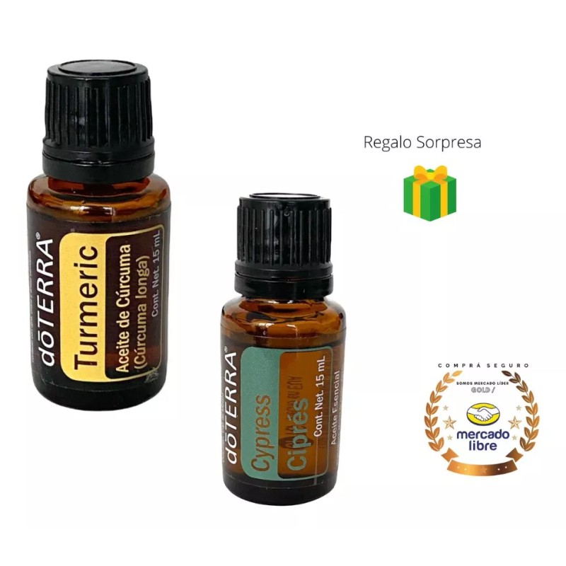 Doterra Ciprés + Cúrcuma 15ml Doterra Apoyo Circulación