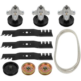 CCIYU Mower Deck Rebuild Kit, Lawn Mower Deck Parts Rebuild Kit Fit for Cub Cadet RZT-L54KH 17AFCACK 17AFCACK009 17AFCACK010 17AFCACK056 17AFCACK209 17AFCACK210 (2013) 17ARCACA010 (2014) RZT-L54KW