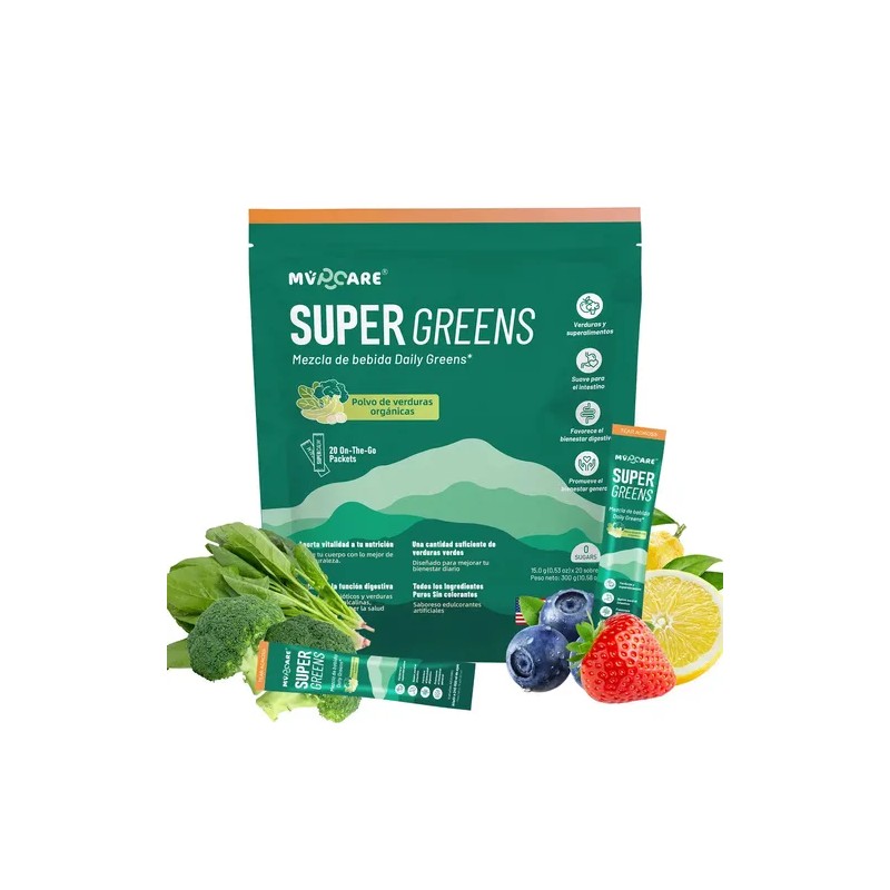 Supergreen Polvo Verduras Sobres Pure Natural Products