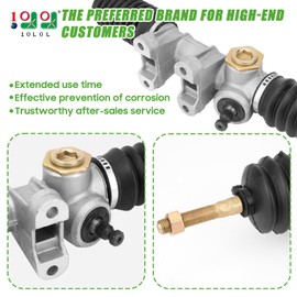 10L0L Golf Cart Steering Gear Box Assembly for Yamaha G22 2003-2007 Gas or Electric Golf Cart Replace OEM# JU0-F3400-00