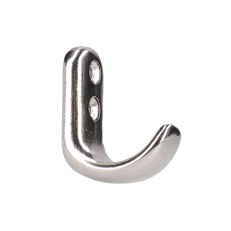 AB Tools Stainless Steel Coat Hook 40mm by 31mm Polished