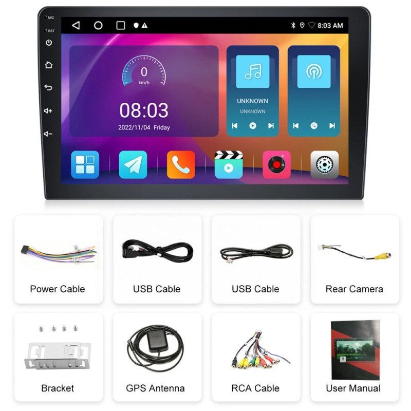 Virego Apple Carplay For Toyota Corolla 2003-2008 Android 15 Car