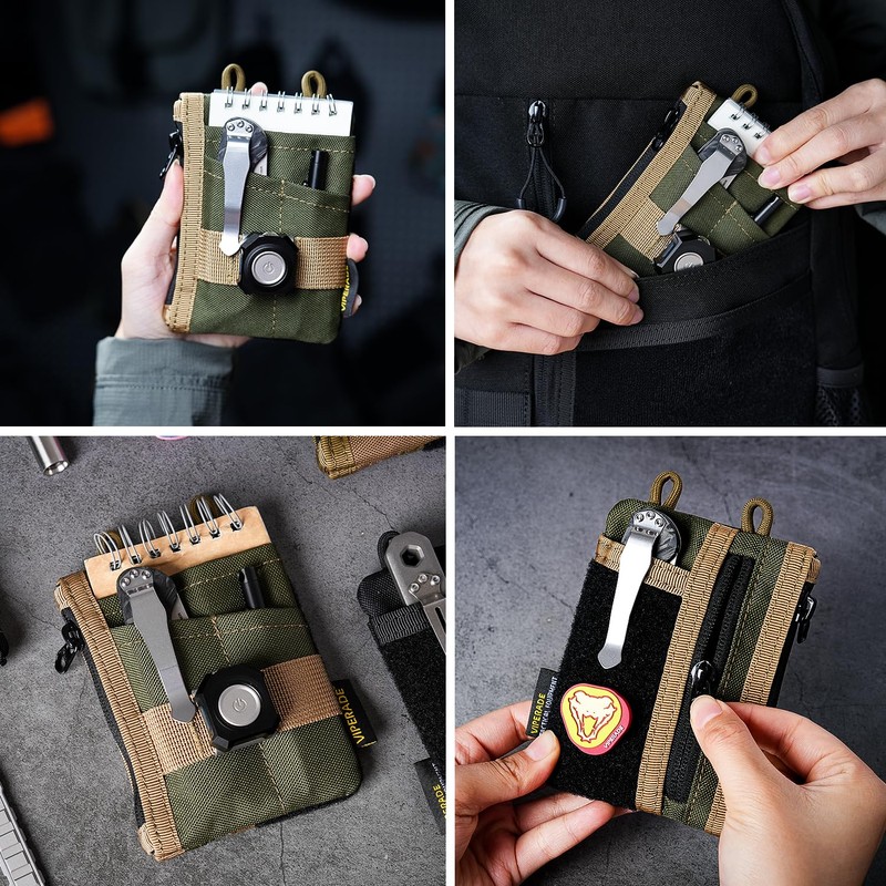 VIPERADE VE18-S Small EDC Pouch Tool Organizer,Multifunction Small Tools Pouch