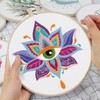 Louise Maelys 3 Set Tarot Evil eye Embroidery Kits for
