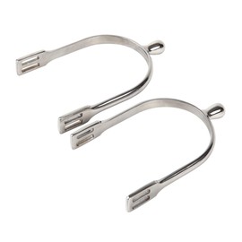 EQULIBERTA EQ-SP-1926 Stainless Steel Spur, Round Projection, Left and Right Set, Women's, Projection, 0.6 inches (15 mm)