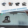 Ohleats 24PCS Car Glass Windshield Sunshade Suction Cups, Powerful Pull