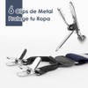 SlowTon Tirantes para Hombre con 6 Clips, Ajustable Elástico De