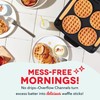 DASH Multi Mini Waffle Maker - Four 4” Waffle Molds,