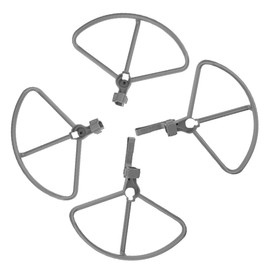 Vaguelly 4pcs Drone Propeller Guard for Air Lightweight Protective Blades Cover for Enhanced Flight Safety Easy to Install and Remove Grey