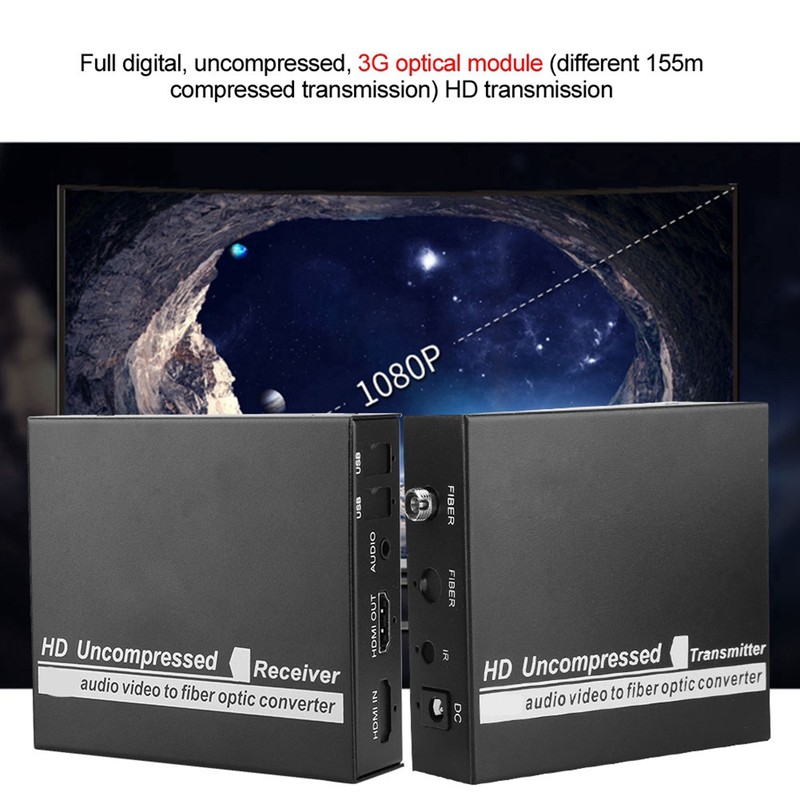 HDMI 3G 1080P HD Single Mode Single Fiber Optical Converter