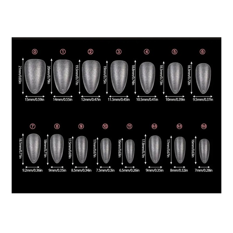 Gothic Goth Nail Tips / 고딕 고스 네일팁