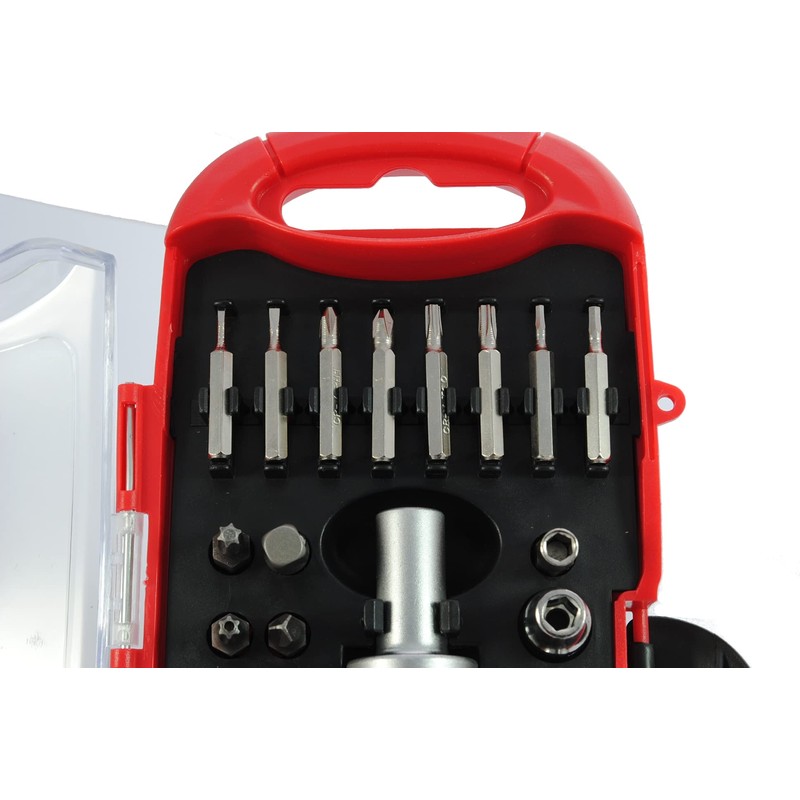 DIY TECH UK - 30 in 1 Magnetic Ratchet Screwdriver