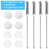 4Pcs Washer Suspension Rod Kit For Roper RTW4516FW1 RTW4516FW0 RTW4516FW2