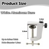 Pack of 2 Replacement Table Clamp, Scissor Arm Stand, I-Shaped