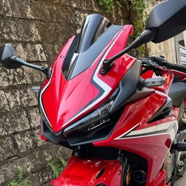 SHINKXMT Motorcycle CBR500R Windscreen Windshield fit for HO&N&DA CBR400R CBR 500R CBR 500 R Modified Accessories 2019-2024 Motorcycle Wind Deflector Protector Wind Screen