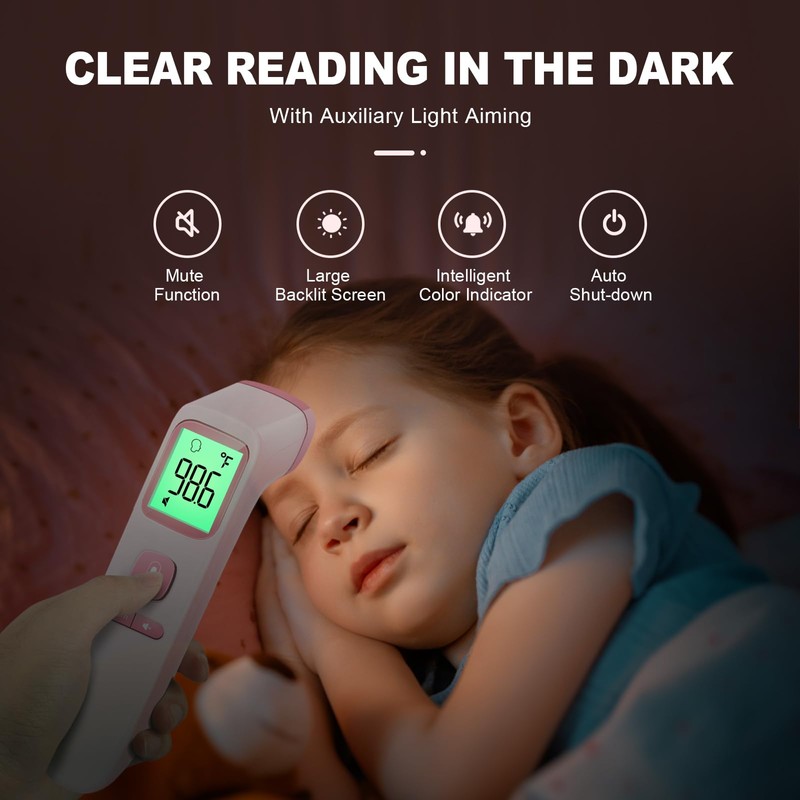 No-Touch Thermometer for Adults and Kids, Digital Accurate Baby Thermometer